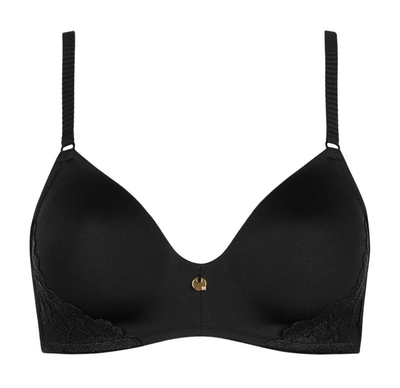 OCEAN Bra with moulded brushed foam cups - V-Neck Wireless Soft  20387