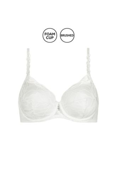 20410 RIVER Bra with moulded foam cup brushed